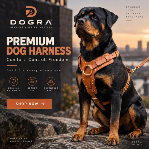 DOGRA Heritage Leather Harness
